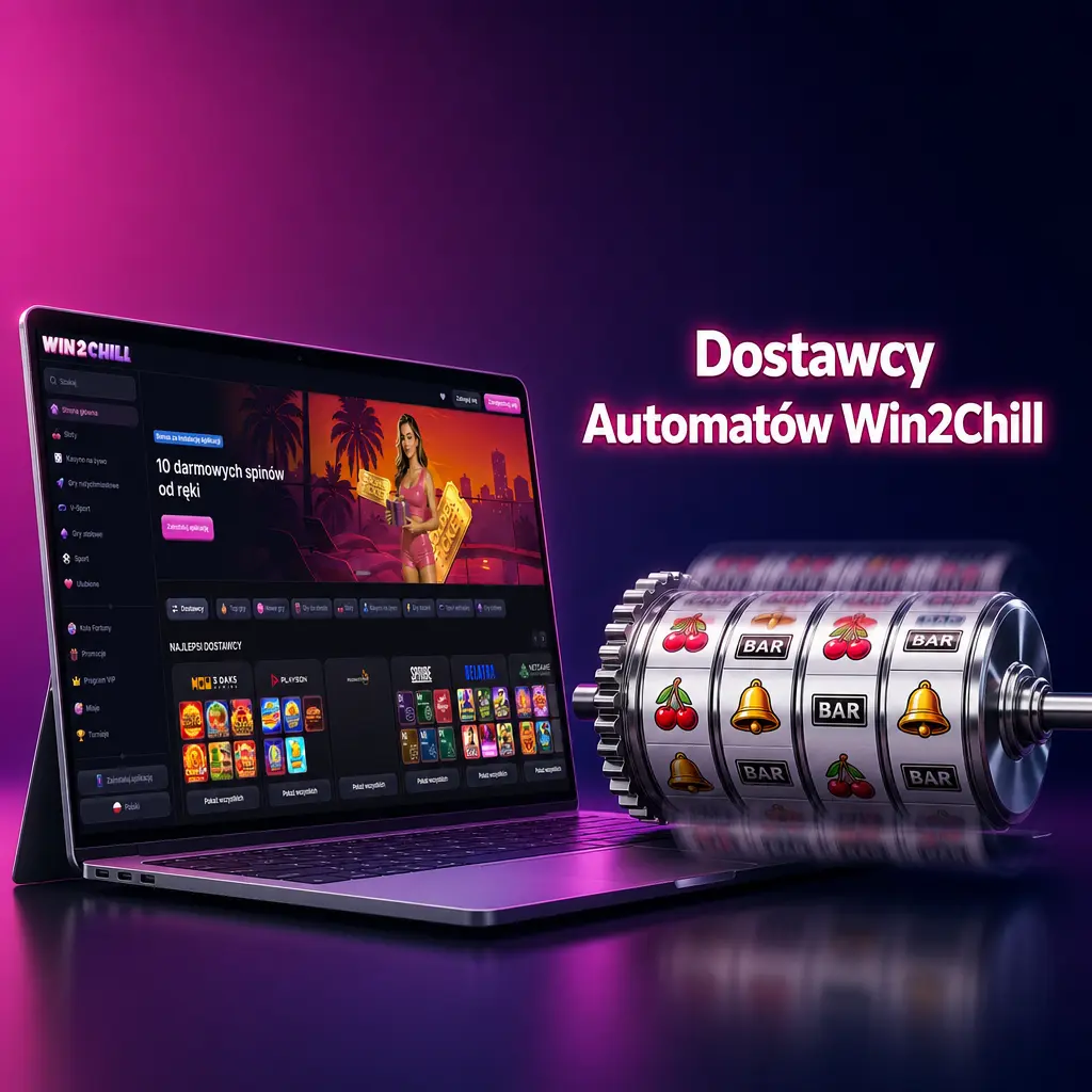 Dostawcy automatów Win2Chill – ponad 80 certyfikowanych producentów i 7000 gier w jednym lobby