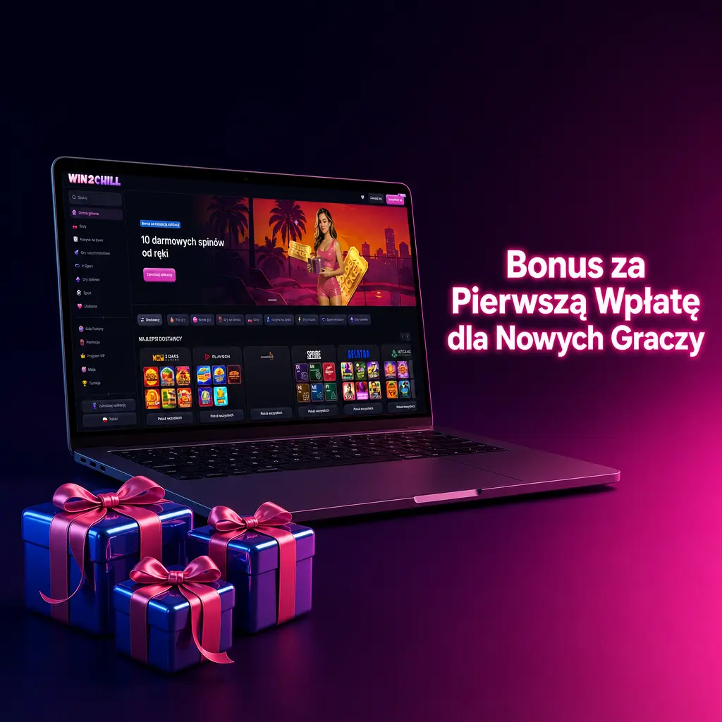 Bonus powitalny 300% do 12 640 zł + 375 darmowych spinów dla nowych graczy Win2Chill