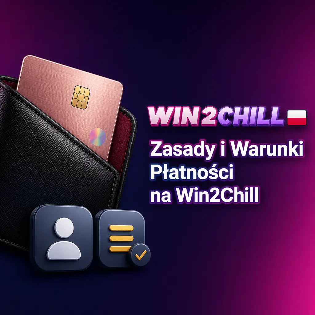 Zasady płatności Win2Chill: weryfikacja KYC, limity wypłat, warunki obrotu bonusem i metody płatności